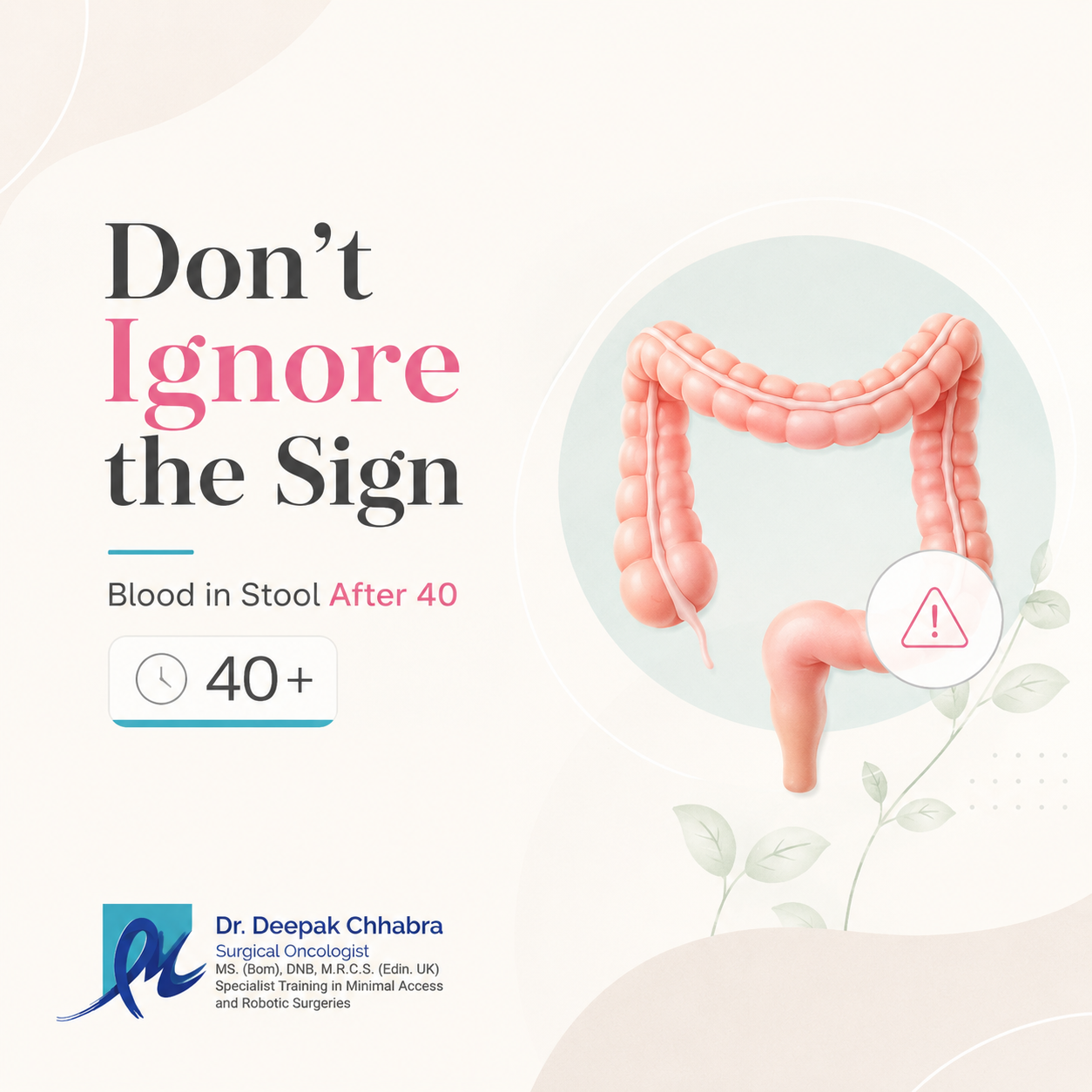 Blood in Stool After 40: When It Could Be More Than Piles